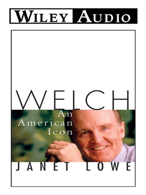 Title details for Welch by Janet Lowe - Wait list